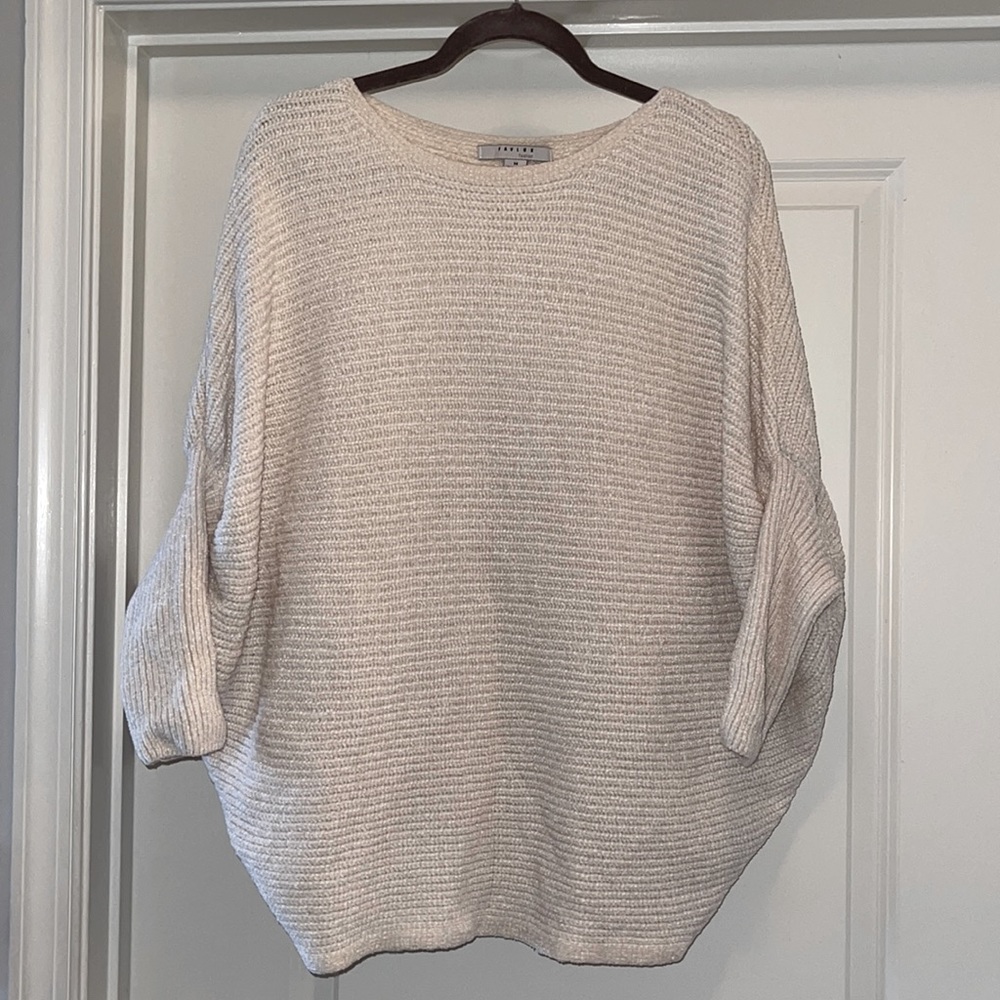 Cream sweater